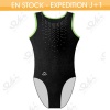 GYMWAY Justaucorps EKI 01S_G Noir / Citron Vert