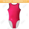 GYMWAY Justaucorps EKI 01S_G Rouge Fuchsia / Noir