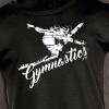 T-Shirt SPLIT DARK WHITE gymnastique GYMWAY