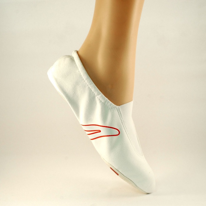 Kunstturnschuh IWA / weiß-roten