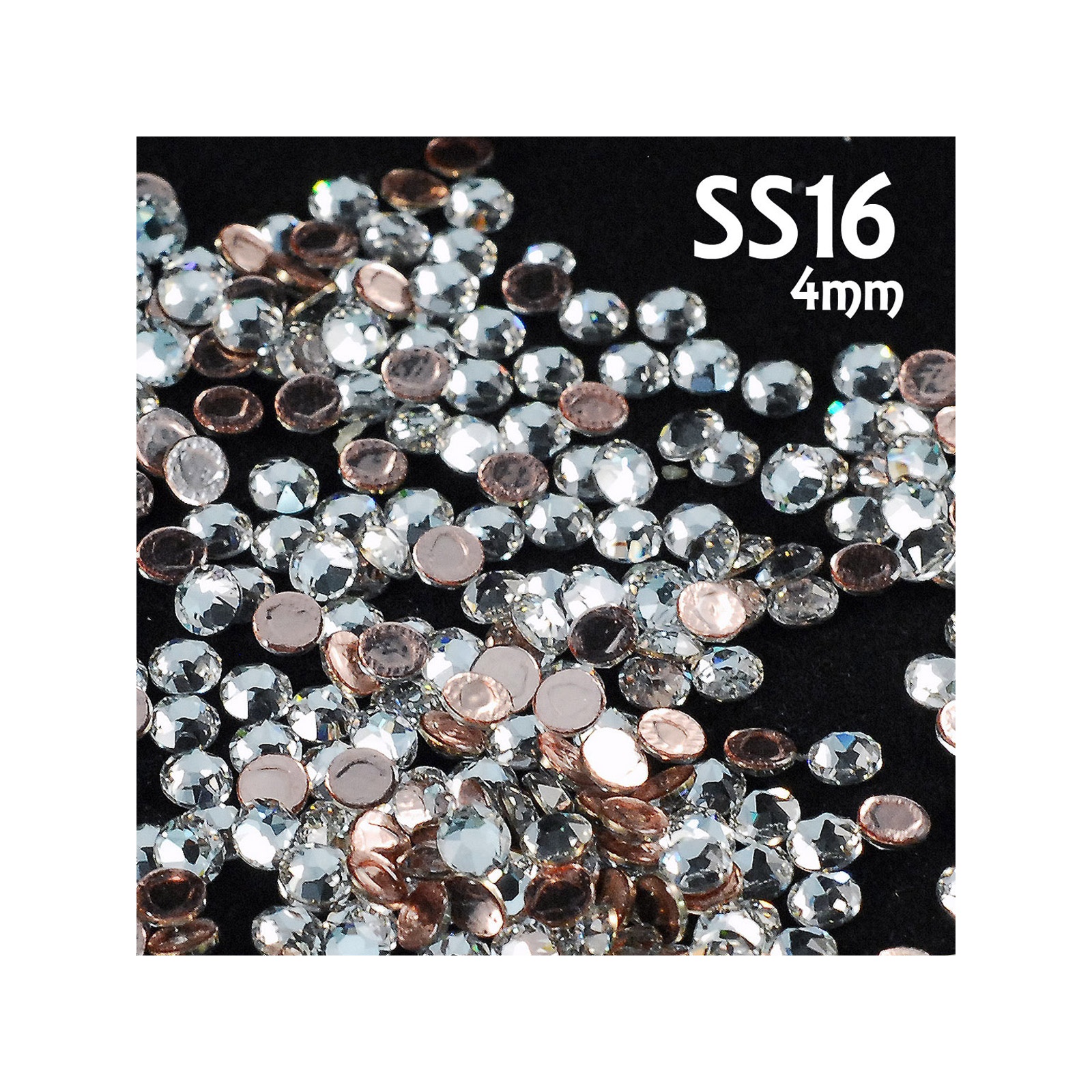 STRASS HOTFIX - 100 strass SS16 (4mm) - Gymway