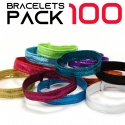 Pack 100 Bracelets EKI - sans Texte
