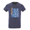 T-SHIRT MASCULIN BLEU