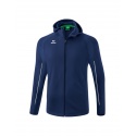 Veste d'entraînement LIGA STAR avec capuche - new navy/blanc - Adultes/ Enfants