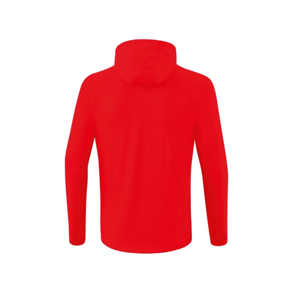 GYMWAY Veste d'entraînement LIGA STAR avec capuche - rouge/blanc - Adultes/ Enfants