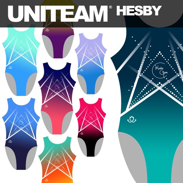 Justaucorps EKI UNITEAM HESBY GYM