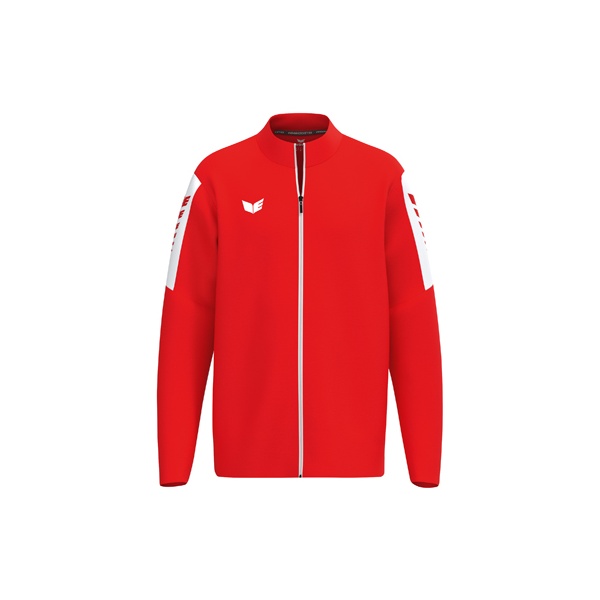 GYMWAY INTRO Veste d'entrainement rouge Adultes- Enfants