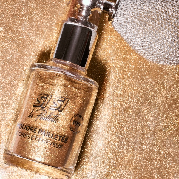 SI SI LA PAILLETE - Spray pailleté corps et cheveux - GOLD