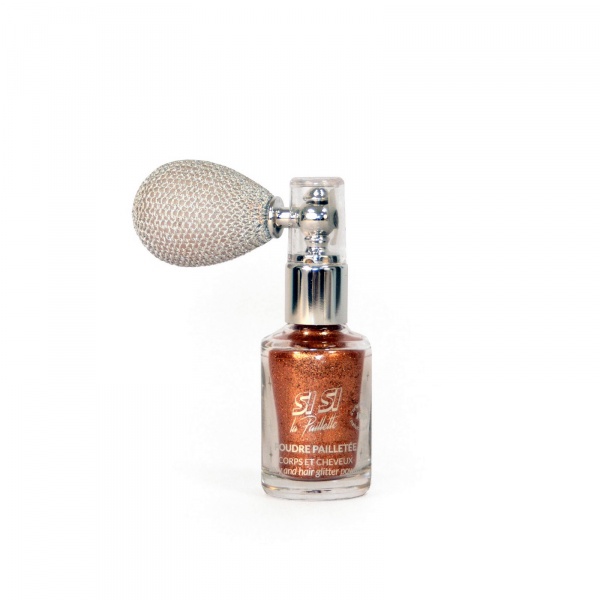 SI SI LA PAILLETE - Spray pailleté corps et cheveux - BRONZE