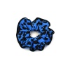 Chouchou Mat Leopard Bleu roi