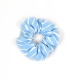 Chouchou Mat texture1 Bleu polaire