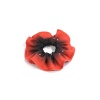 Chouchou Mat Rad Strass Noir rouge
