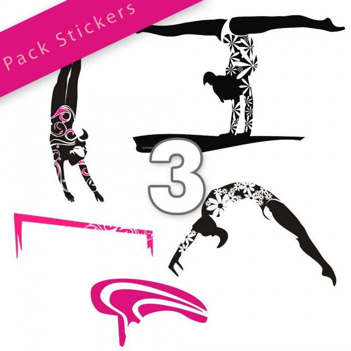 GYMWAY Sticker Pack Lady
